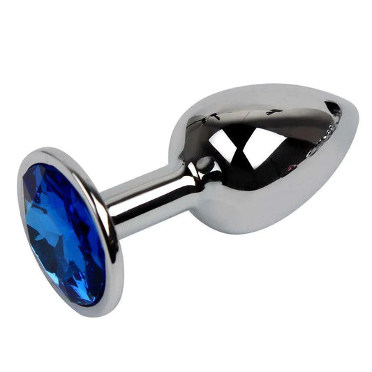 Metal Anal Butt Plug Crystal Jewellery