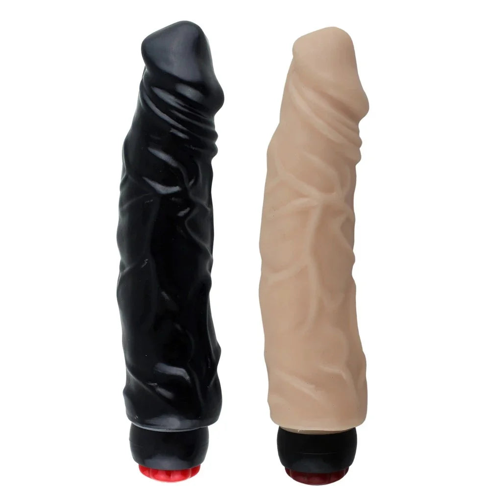 7 Inch King Vibrating Suction Cup Dildo