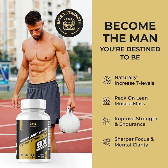 #1 New Male Performance Pills for Men Fast Acting | Male Supplement for Size EnIargement, Veiny Girth, Blood-Flow, Grow 3-7" Fast After First Dose | Hornygoatweed, L-Arginine + 7 Ingredients | 60 Caps in Pakistan