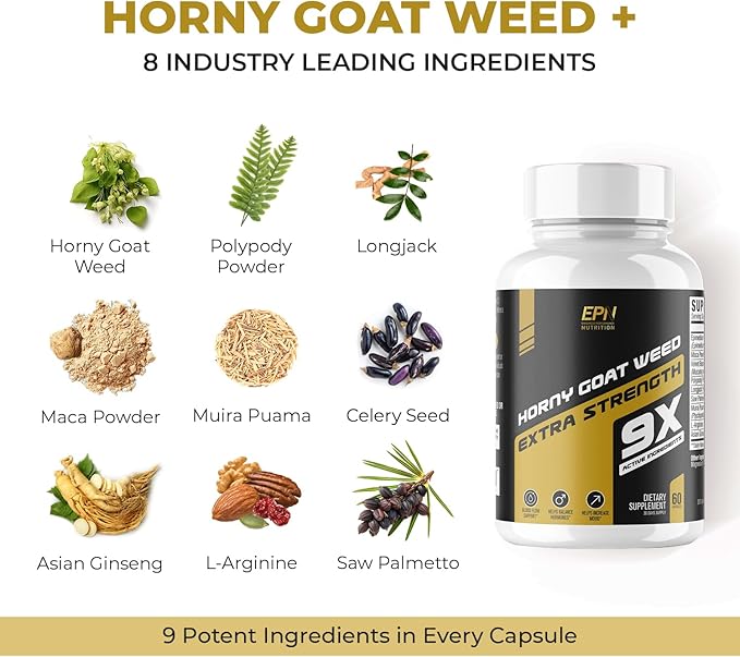 #1 New Male Performance Pills for Men Fast Acting | Male Supplement for Size EnIargement, Veiny Girth, Blood-Flow, Grow 3-7" Fast After First Dose | Hornygoatweed, L-Arginine + 7 Ingredients | 60 Caps in Pakistan